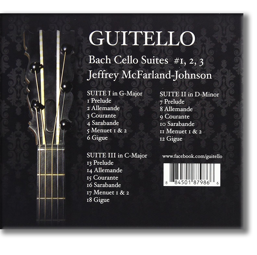 Guitello CD back